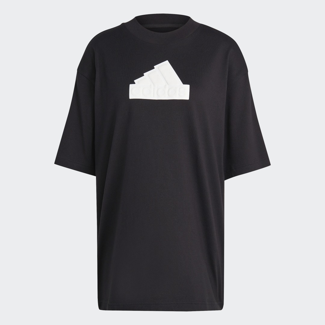 adidas Future Icons Badge of Sport Boyfriend Tee Lifestyle A/L Women Black
