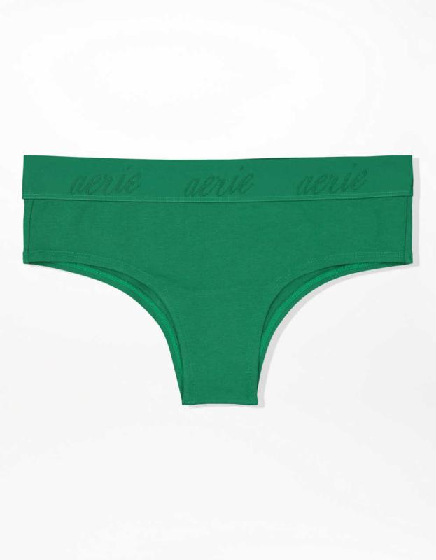 Superchill Cotton Logo Cheeky Underwear - Everglade, XS 