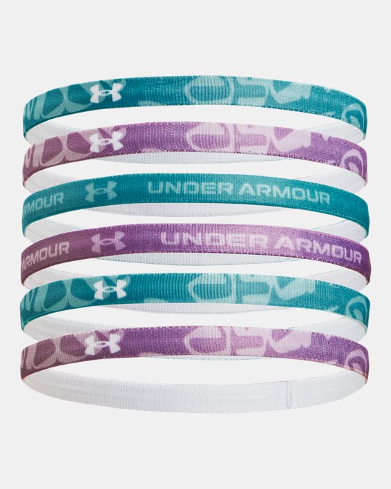 Girls' UA Graphic Headbands - 6 Pack