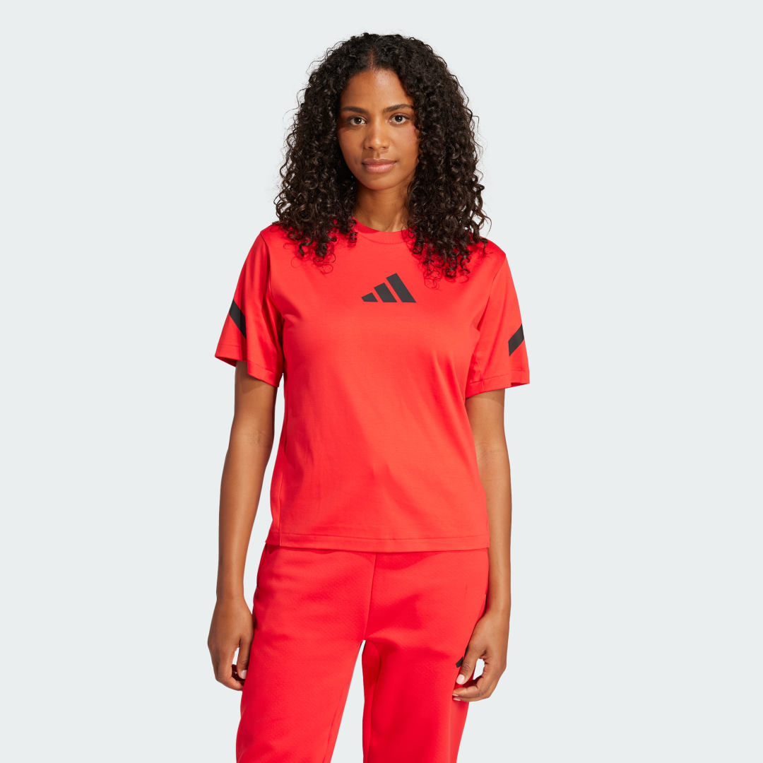 adidas adidas Z.N.E. Tee Lifestyle A/MT Women Pure Ruby