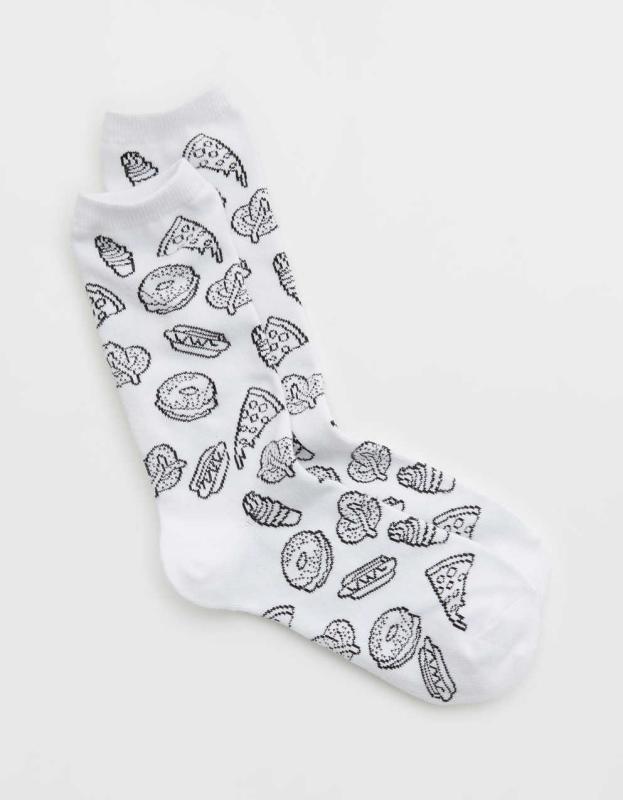 Aerie Real Soft® Crew Socks - True Black, One Size 