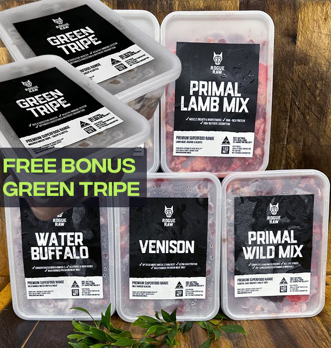 Primal Raw Mix Combo (5 mixes + Primal Green Tripe 900g FREE)