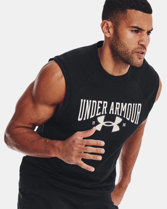 Men's UA Rival Fleece Sleeveless Crew