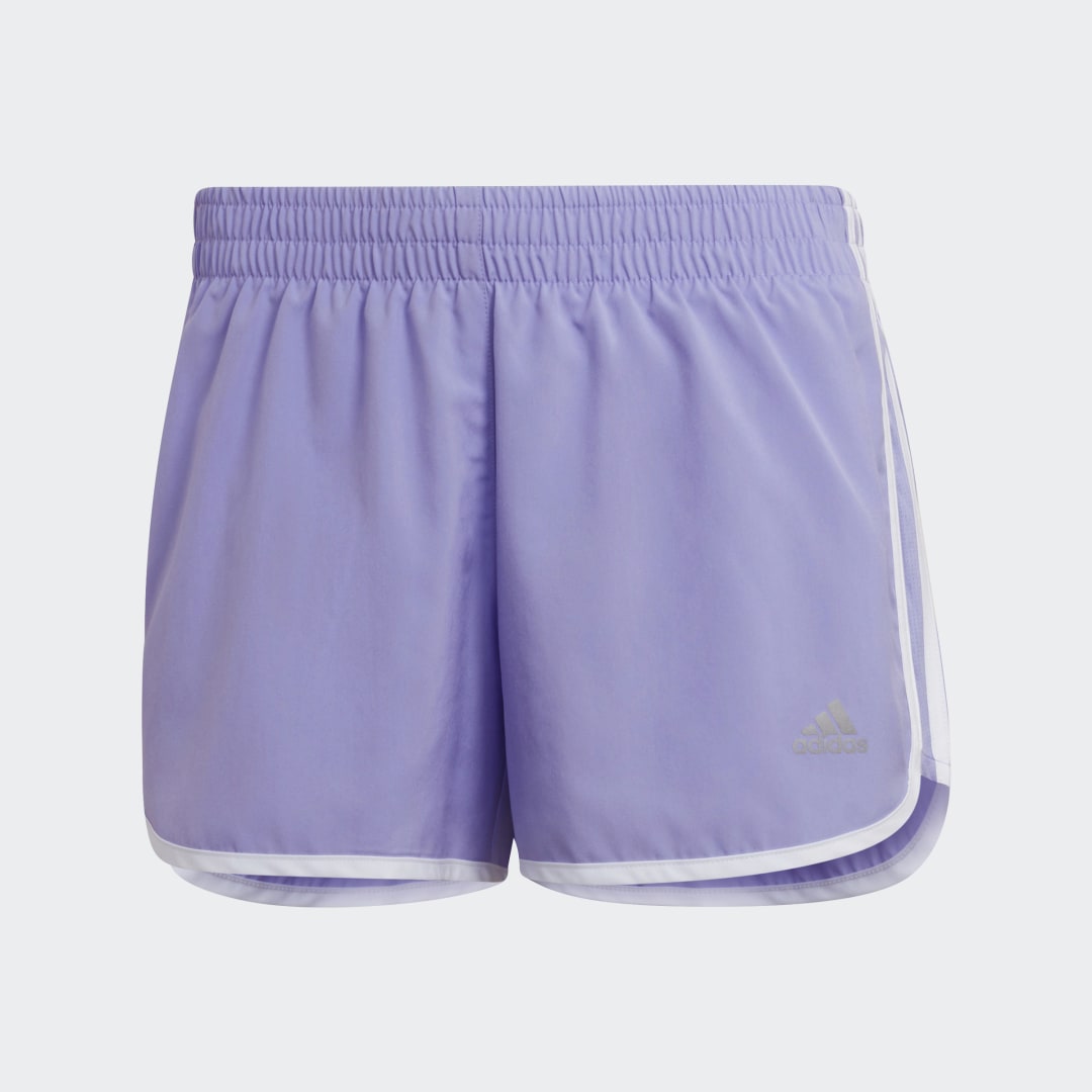 adidas Marathon 20 Shorts Running 2XS3 Women Light Purple / White