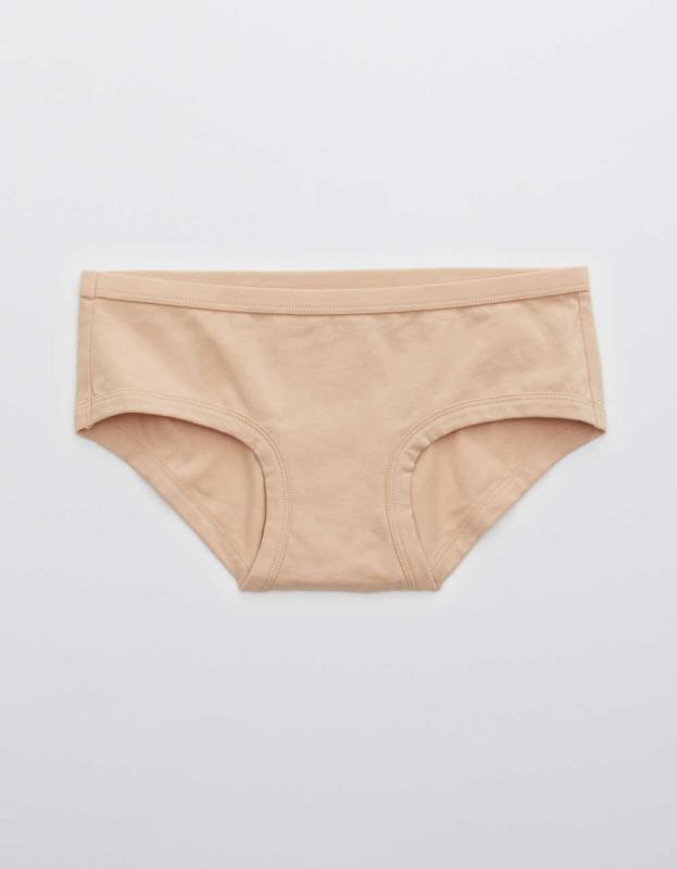 Aerie Cotton Boybrief Underwear - Sands, XS 