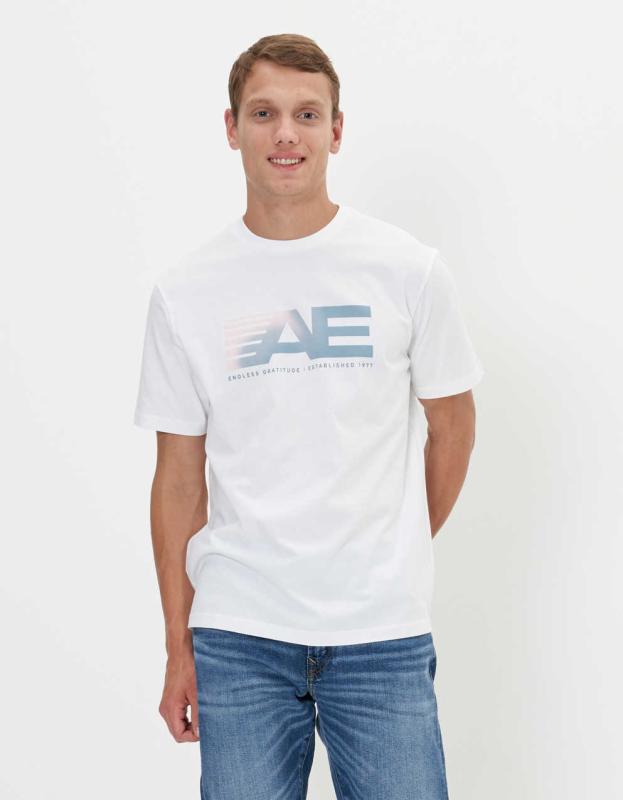 AE 24/7 Graphic T-Shirt - White, XL 