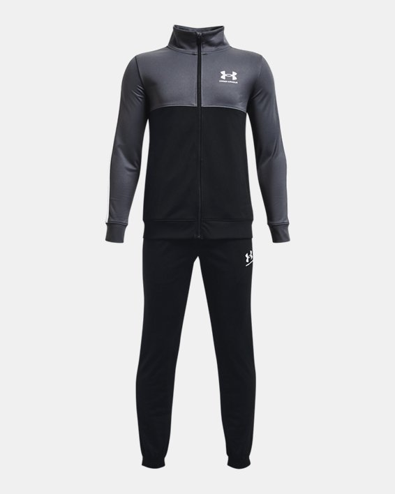 Boys' UA Rival Colorblock Knit Tracksuit