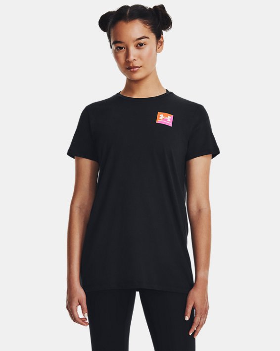 Women's UA Split Branded Short Sleeve