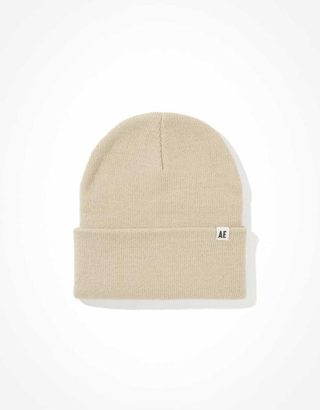 AE Workwear Beanie - Taupe, One Size 
