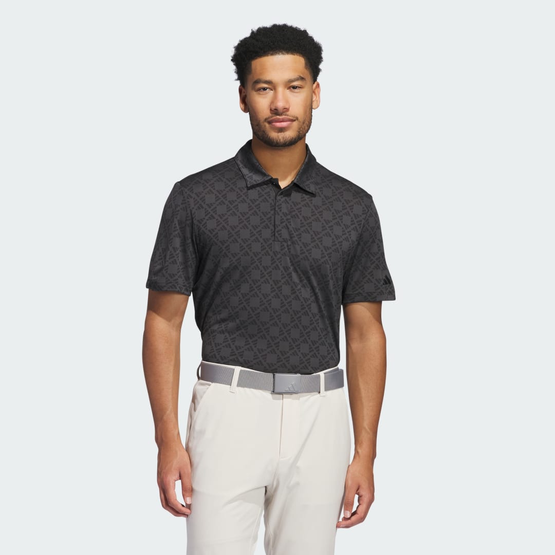 adidas Ultimate365 Tour HEAT.RDY Jacquard Polo Shirt Golf A/XS Men Black