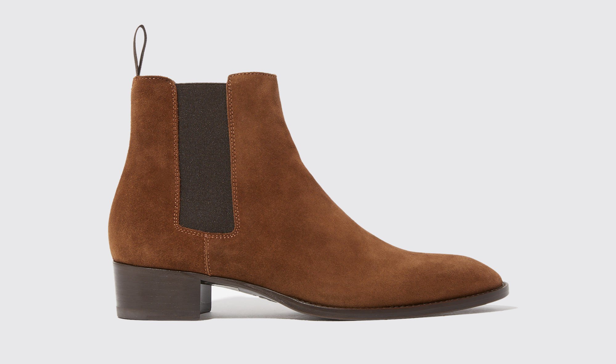 Scarosso Axel Tan Suede - Man Boots Tan - Suede 42