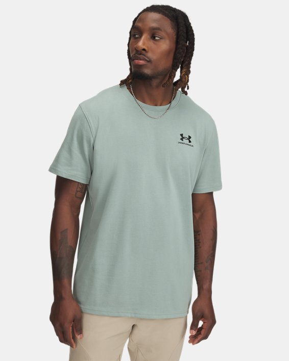 UA Logo Embroidered Heavyweight Men's Short Sleeve