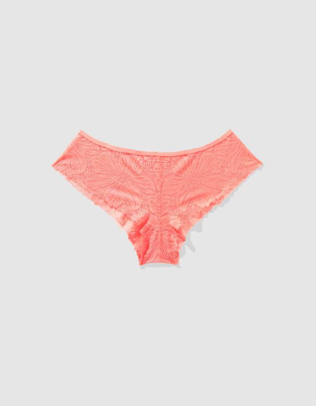Show Off Tropicool Lace Cheeky Underwear - Tropadelic, XS 