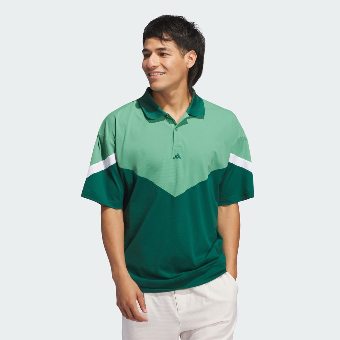 adidas Ultimate365 Sport Polo Shirt Golf A/2XL Men Preloved Green / Green