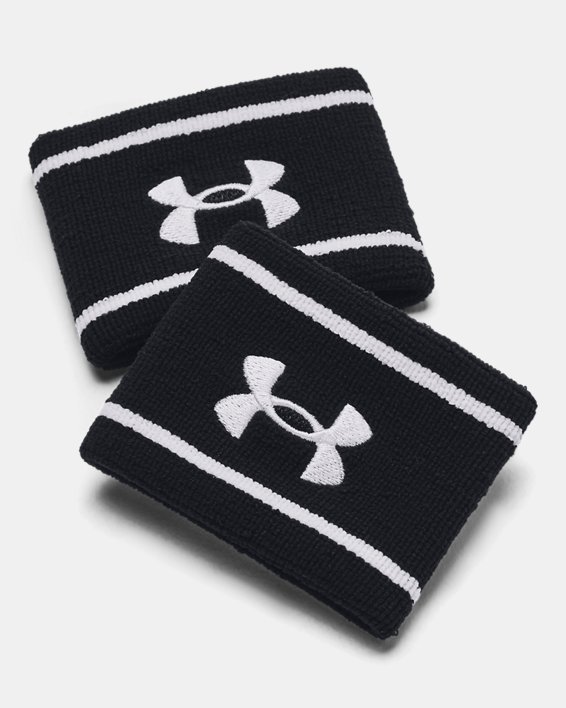 Unisex UA Striped Performance Terry 2-Pack Wristbands
