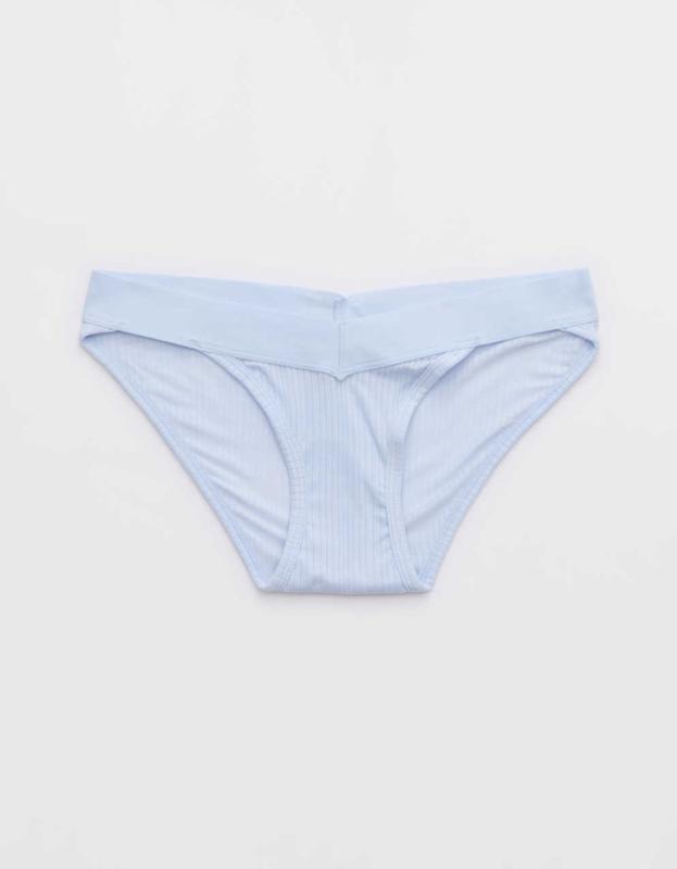 Superchill Modal Bikini Underwear - Eyelet Blue, S 