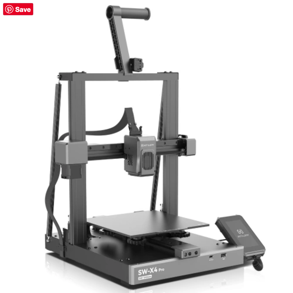 Artillery Sidewinder X4 PRO 500mm/s High Speed FDM 3D Printer with 240x240x260mm Printing Area Suitable for 1.75mm Filament PLA/TPU/PETG/ABS/Nylon