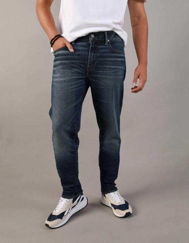 AE AirFlex+ Ultrasoft Athletic Skinny Jean - Super Indigo, 29W x 30L 