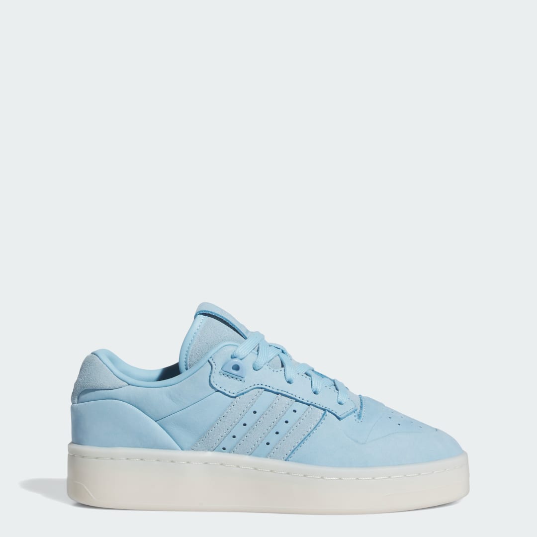 adidas Rivalry Low Lux Shoes Basketball 3.5 UK Women Blue / Blue / Ivory