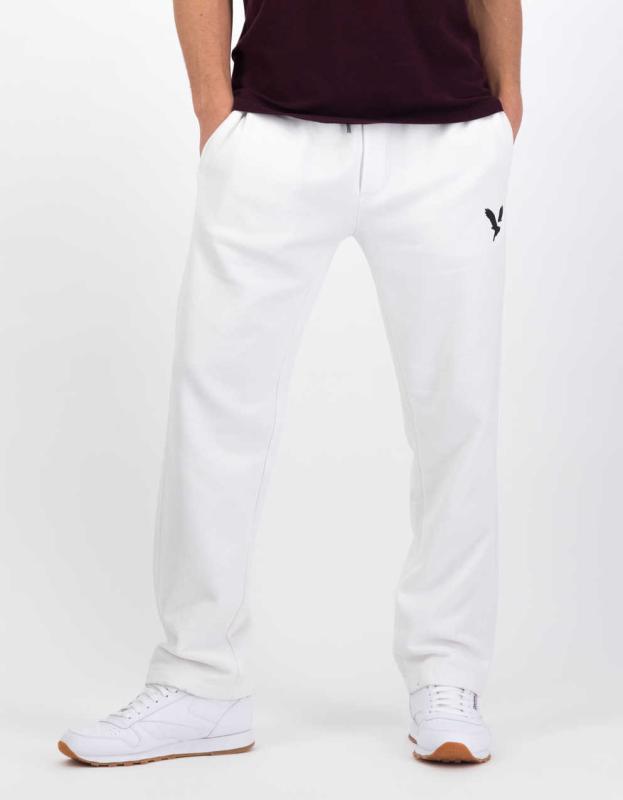 AE Fleece Jogger - White, M 
