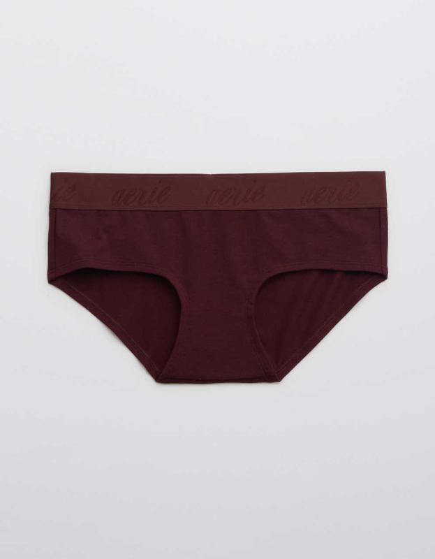 Superchill Cotton Logo Boybrief Underwear - Deep Plum, XL 