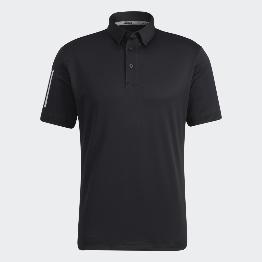 adidas AEROREADY Short Sleeve Polo Shirt Golf A/S,A/M,A/L,A/XL,A2XL,A3XL,J/S,J/M,J/L,J/O,J/XO,J2XO Men Black