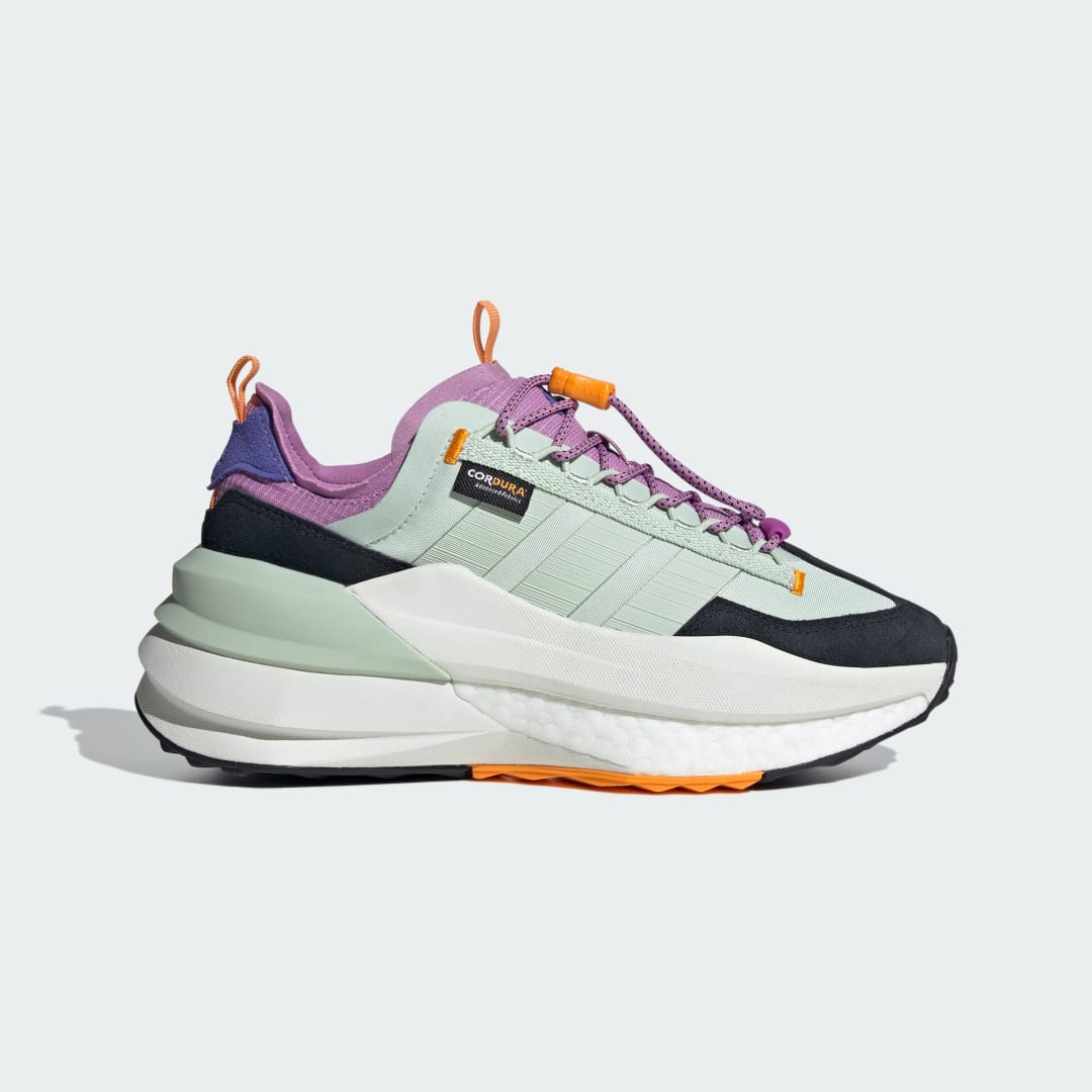 adidas Avryn_X Shoes Lifestyle,Running 8.5 UK Women Linen Green / Linen Green / Preloved Purple