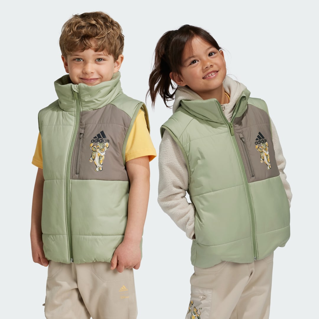 adidas Disney Lion King Vest Lifestyle 104 Kids Tent Green / Semi Spark / Multicolor