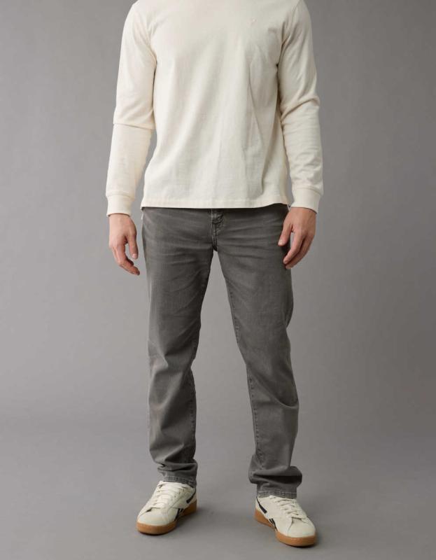 AE AirFlex+ Original Straight Jean - Haze Grey, 34 X 32 