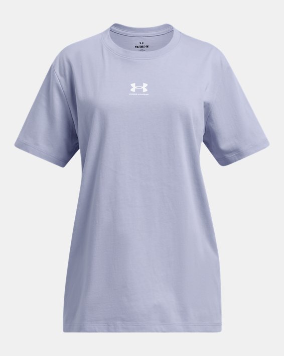 Girls' UA Campus Oversize Lockup Short Sleeve