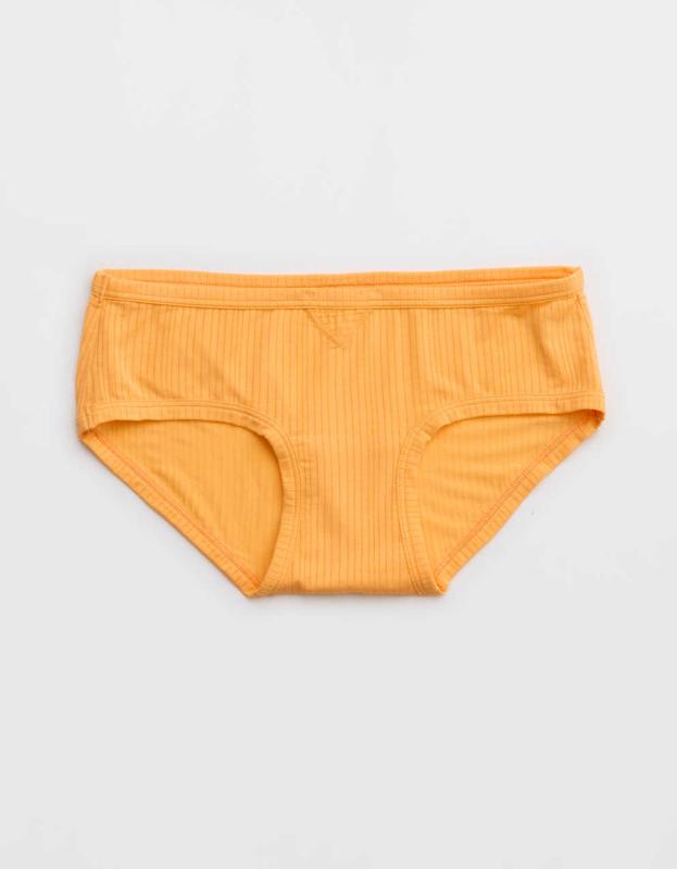 Superchill Modal Rib Boybrief Underwear - Petal Orange, XS 
