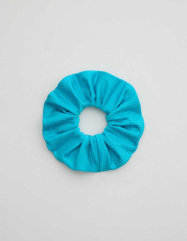 Aerie Shine Rib Swim Scrunchie - Barbados, One Size 
