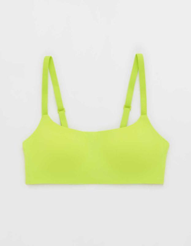 SMOOTHEZ Bra-ish Wireless Bralette - Yellow Shock, XL 