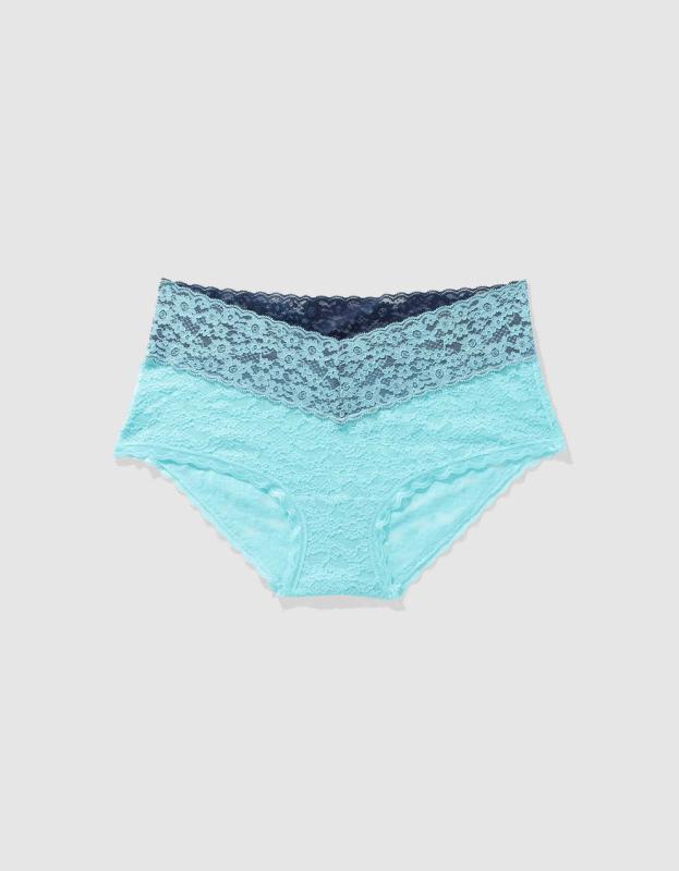 Show Off Vintage Lace Boybrief Underwear - Springs, L 