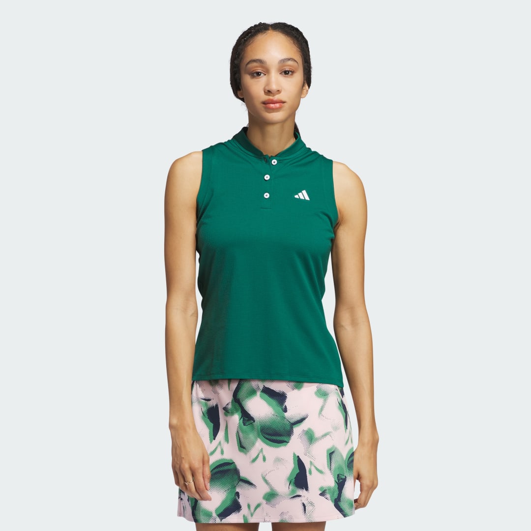 adidas Ultimate365 Tour TWISTKNIT Polo Shirt Golf A2XL Women Green