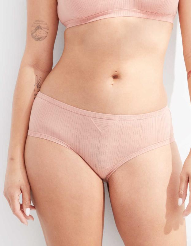 Superchill Modal Ribbed Boybrief Underwear - Cameo Rose, S 