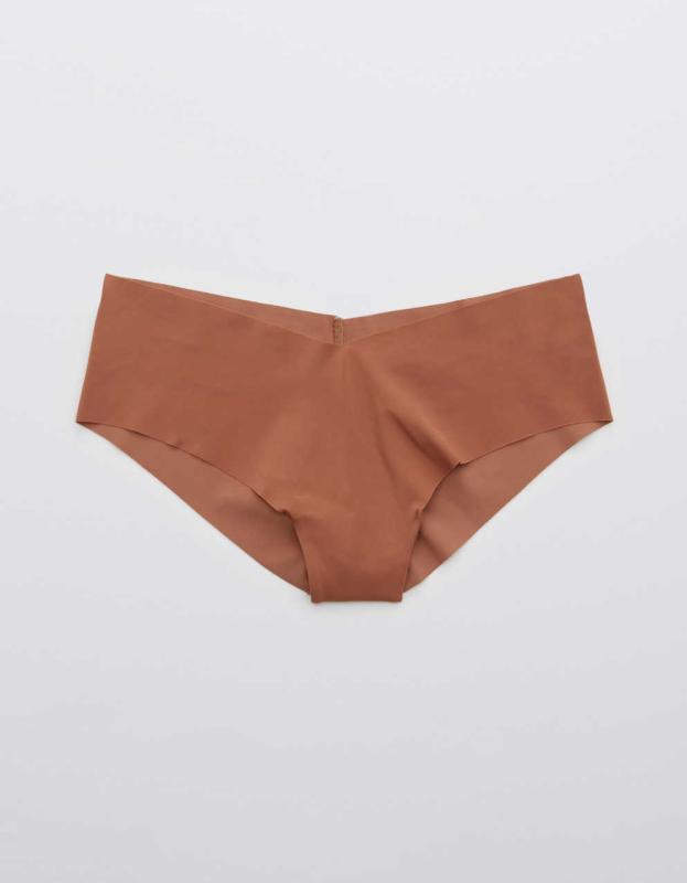 SMOOTHEZ No Show Cheeky Underwear - Horizon, L 
