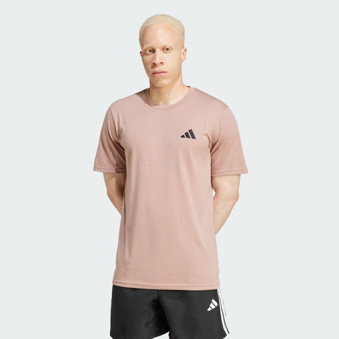 adidas Train Essentials Feelready Novelty Tee Training A/3XL Men Warm Clay