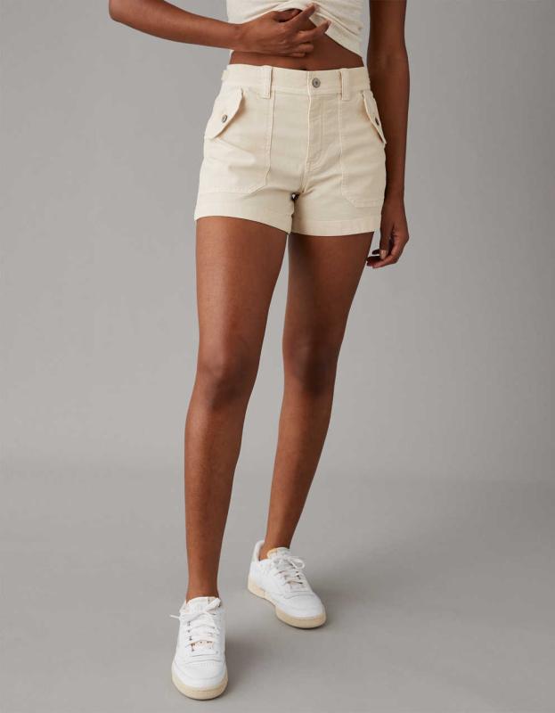 AE Stretch 4" Perfect Short - Cream, 12 