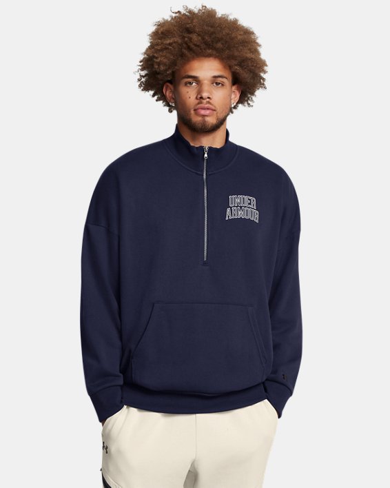 UA Icon Heavyweight Terry Men's Oversized ½ Zip