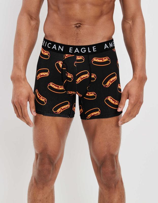 AEO Hotdogs 4.5" Classic Boxer Brief - Black, S 