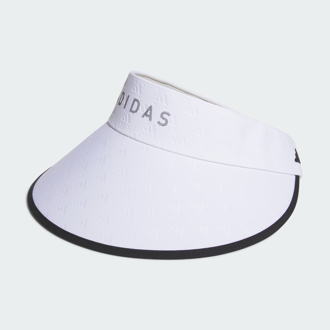 adidas Allover Print Wide Visor Golf OSFW Women White
