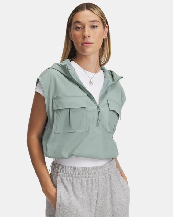 UA Unstoppable Utility Women's Sleeveless Hoodie