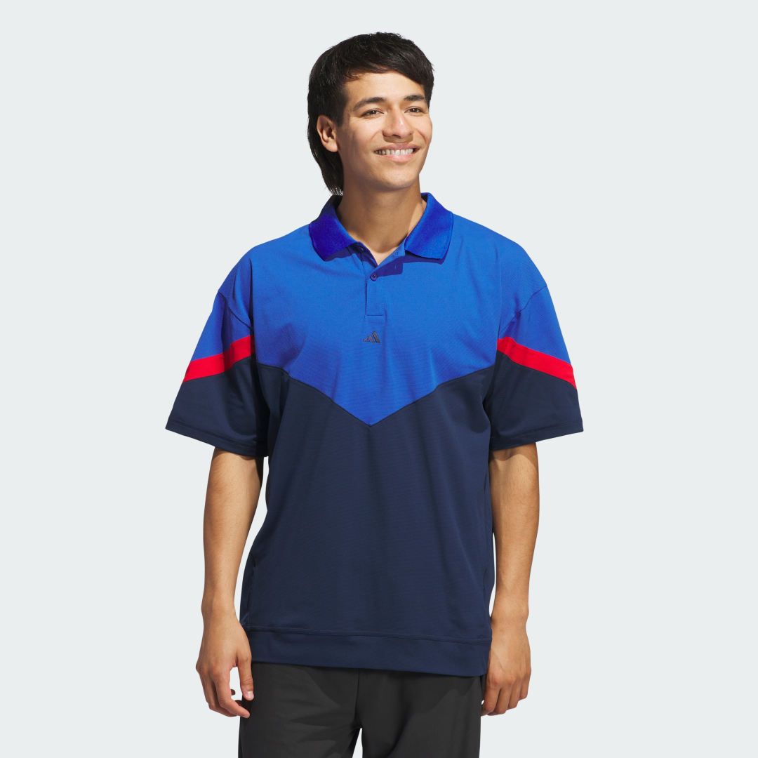 adidas Ultimate365 Sport Polo Shirt Golf A/3XL Men Royal Blue
