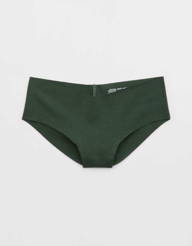 Superchill No Show Cotton Cheeky Underwear - Sycamore, XS 