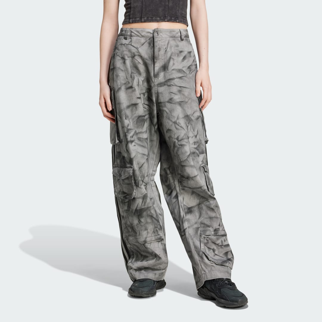 adidas Premium XXL Cargo Pants Lifestyle 14 Women Grey / Grey
