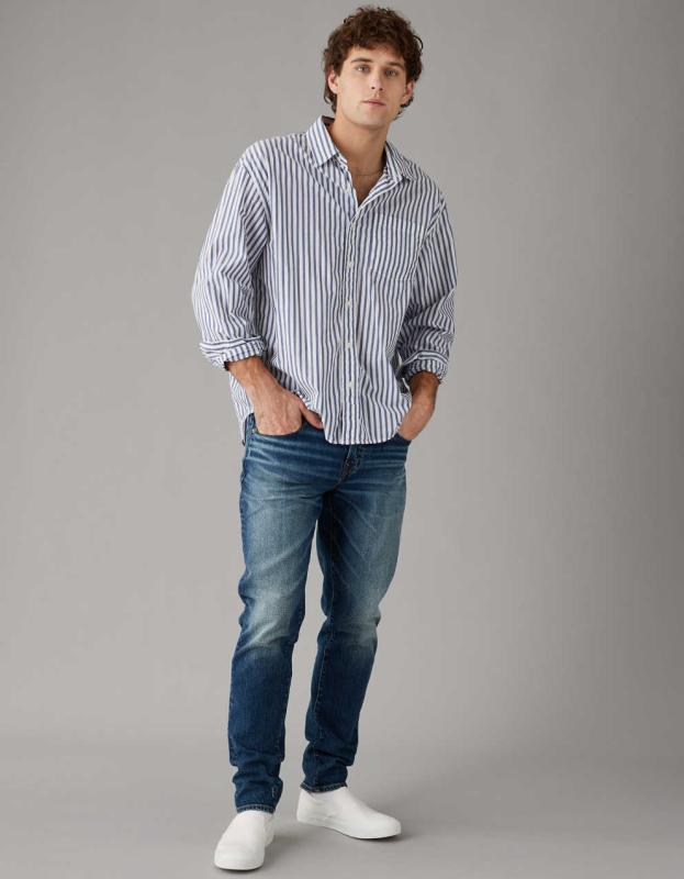 AE EasyFlex Athletic Fit Jean - Deep Indigo, 30W x 32L 