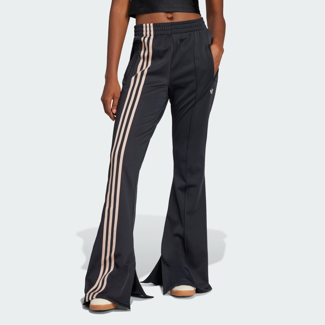 adidas 3-Stripes FlaRed Firebird Track Pants Lifestyle A/S Women Black