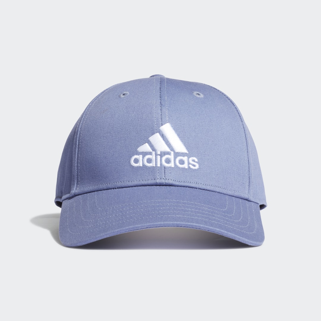 adidas COTTON BASEBALL CAP Lifestyle OSFL Unisex Orbit Violet / Orbit Violet / White