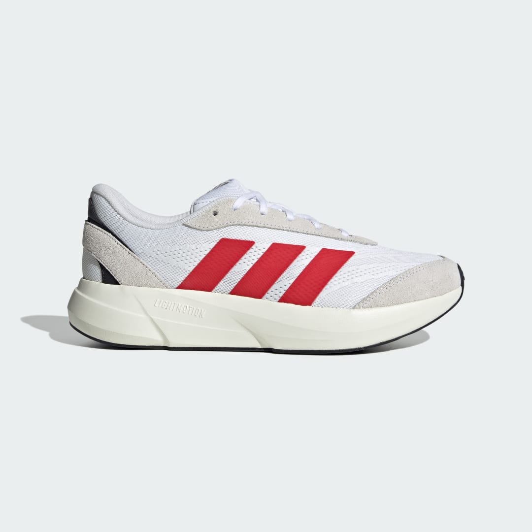 adidas Lightshift Shoes Lifestyle,Running 9.5 UK Men White / Better Scarlet / Black